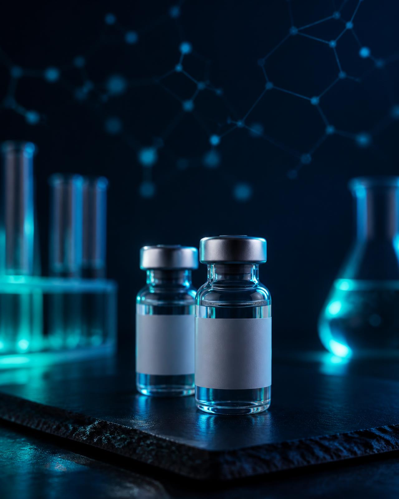 Peptide vials